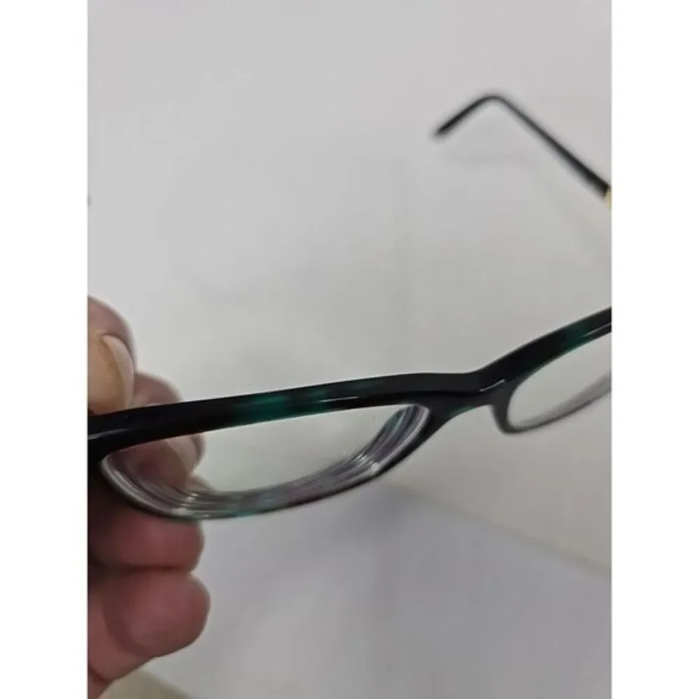 VERSACE eyeglasses GREEN TORTOISE CATS EYE glasses frame MOD 3186 5076 54 16 140